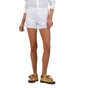 Kut From the Kloth High Rise Denim Shorts White size 12